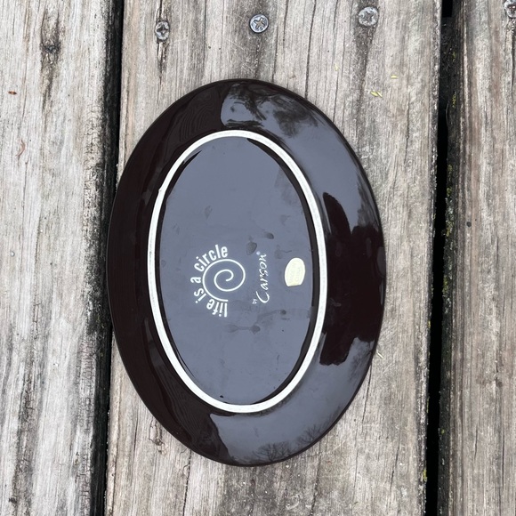 LIFE IS A CIRCLE ‘CARSON’ HOME…LIVE LAUGH LOVE PLATE DECOR - Picture 2 of 5